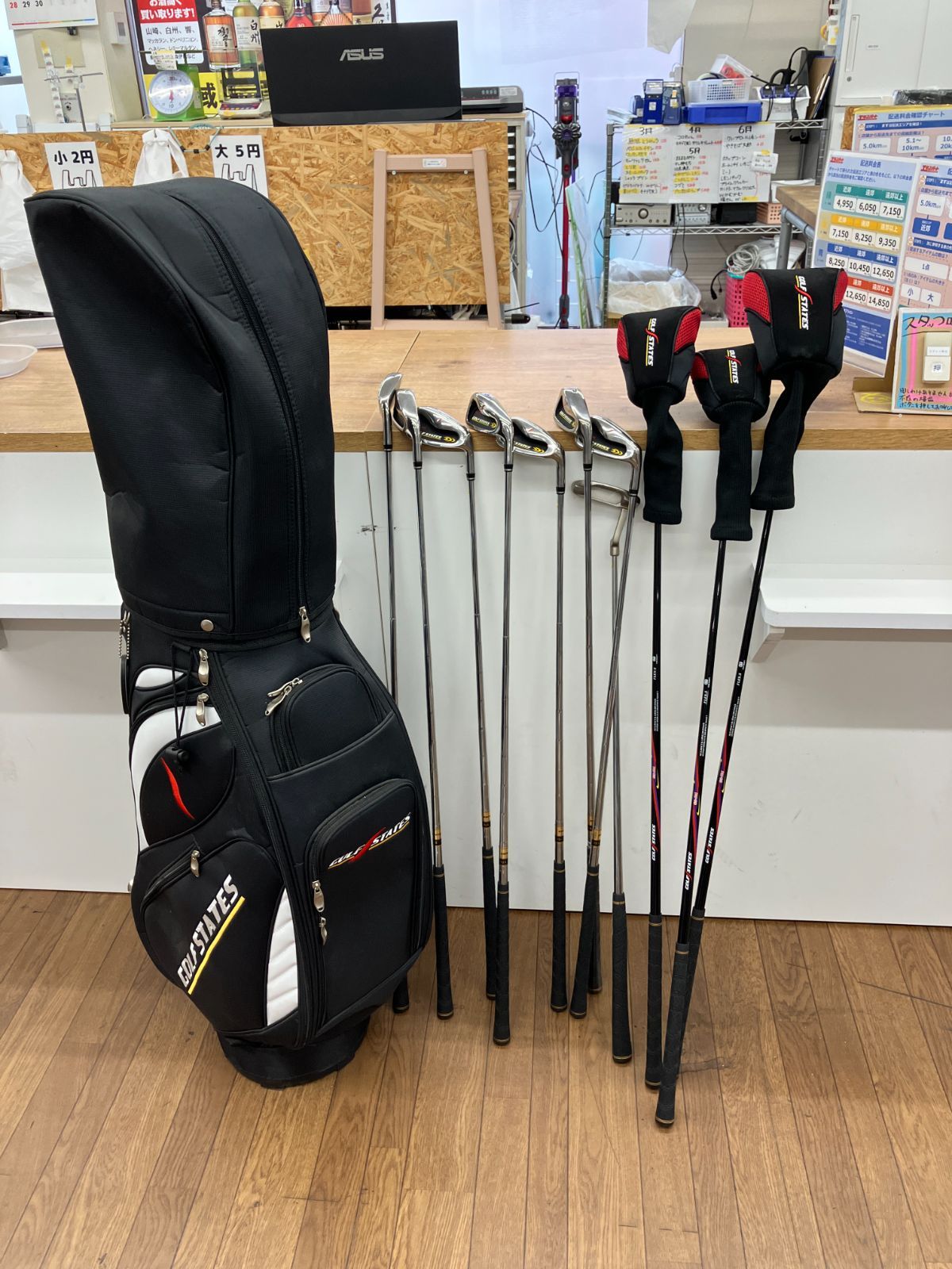 GOLF STATES　クラブセット　(A6-121)　T