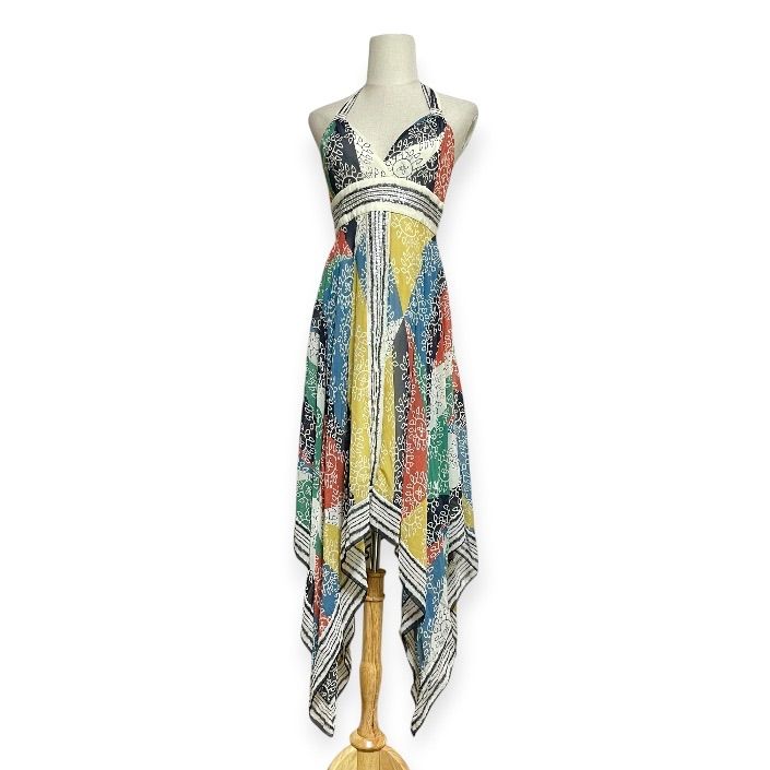 BCBGMAXAZRIA ビーシービージーマックスアズリア 絹 シルク100