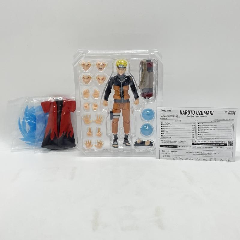 中古】開封）S.H.Figuarts うずまきナルト [仙人モード] 師の意志を