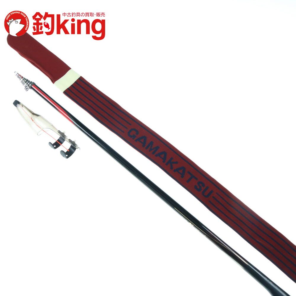中古】 がまかつ がま磯 グレスペシャルII 1-53 /G282L ロッド リール