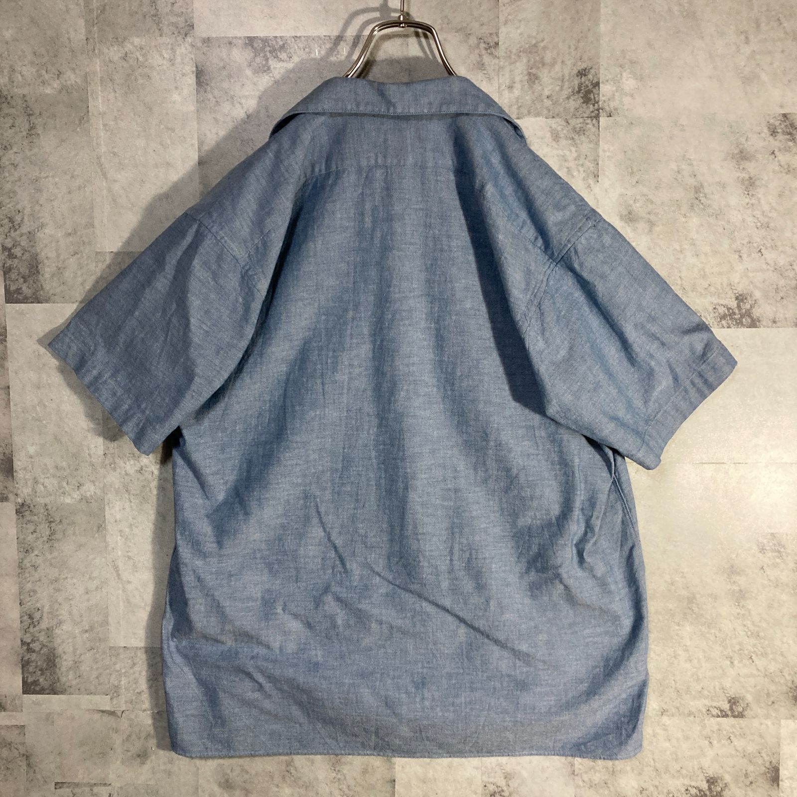 USA製 INDIVIDUALIZED SHIRTS インディヴィジュアライズド シャツ 半袖