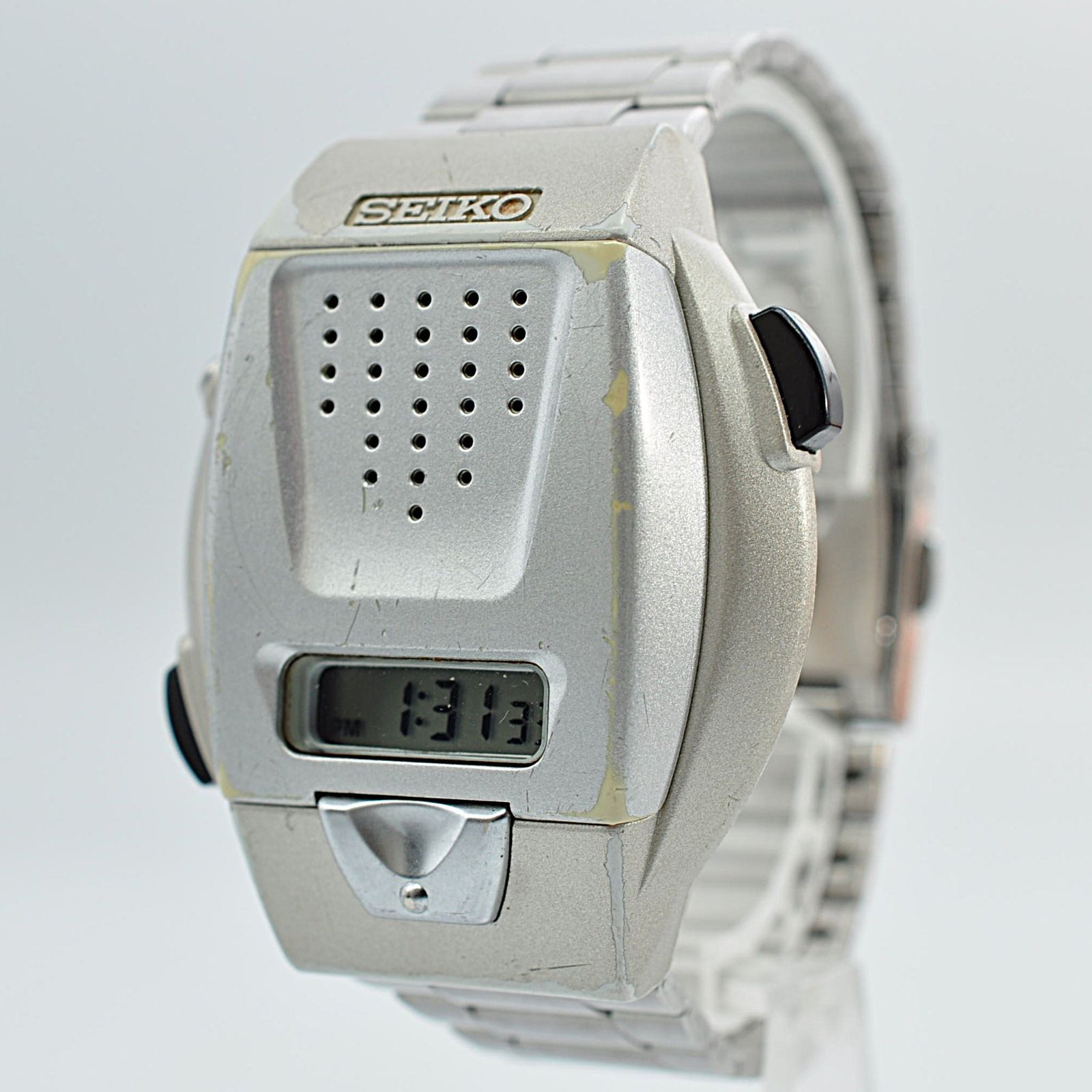 SEIKO セイコー A860-4001 Quartz クォーツ 音声デジタルウォッチ 喋る