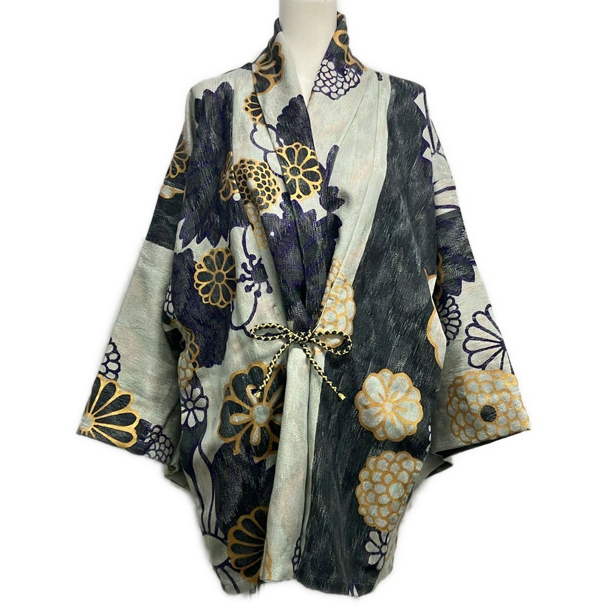 SOU・SOU(ソウソウ) ジャケット サイズM レディース美品 - ライトグレー×ダークグレー×マルチ 長袖/春