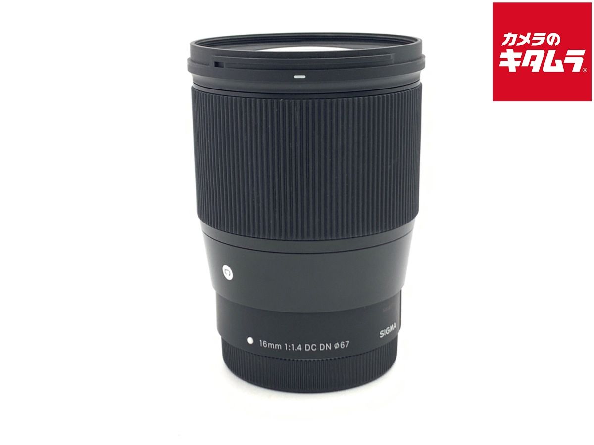 【中古】 【並品】 シグマ 16mm F1.4 DC DN Contemporary キヤノンEF-M用