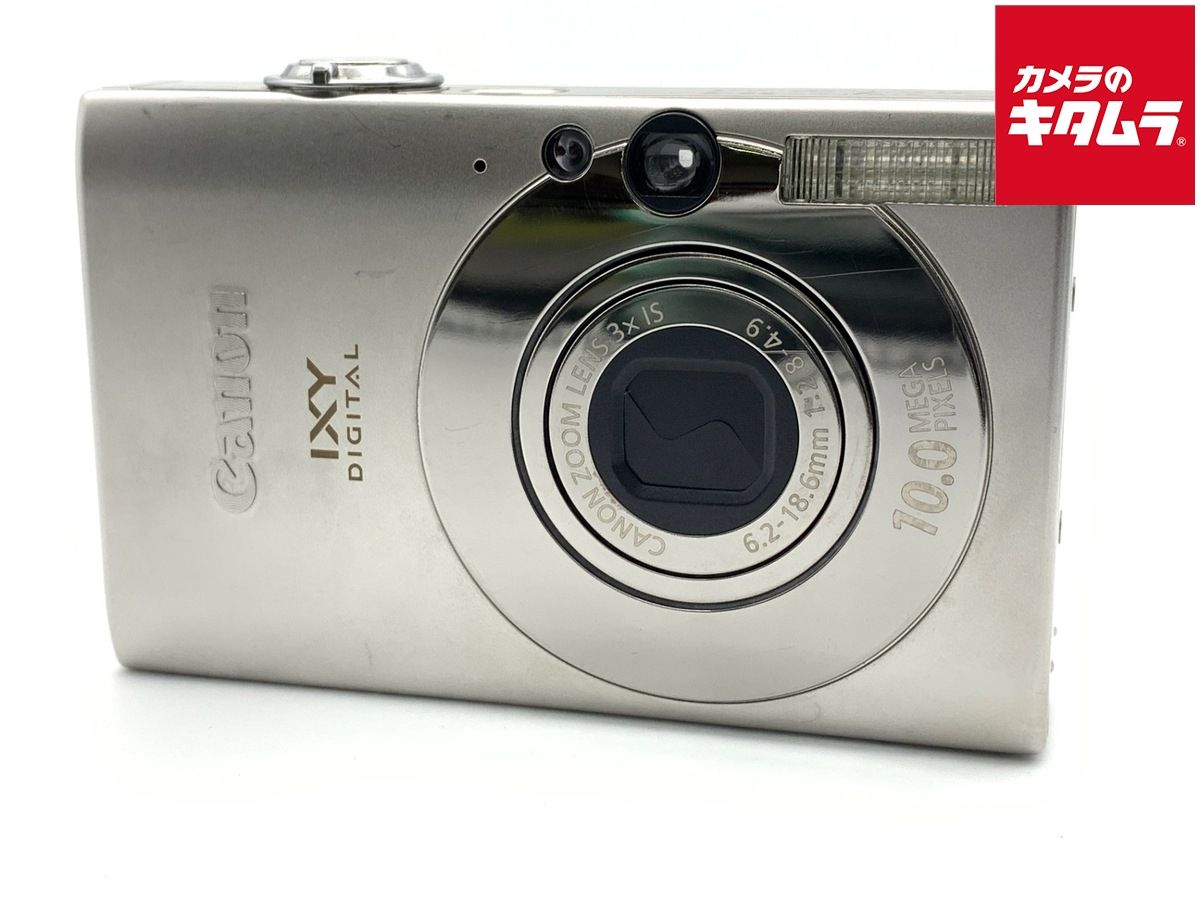 【中古】 【難あり品】 キヤノン IXY DIGITAL 25 IS シルバー