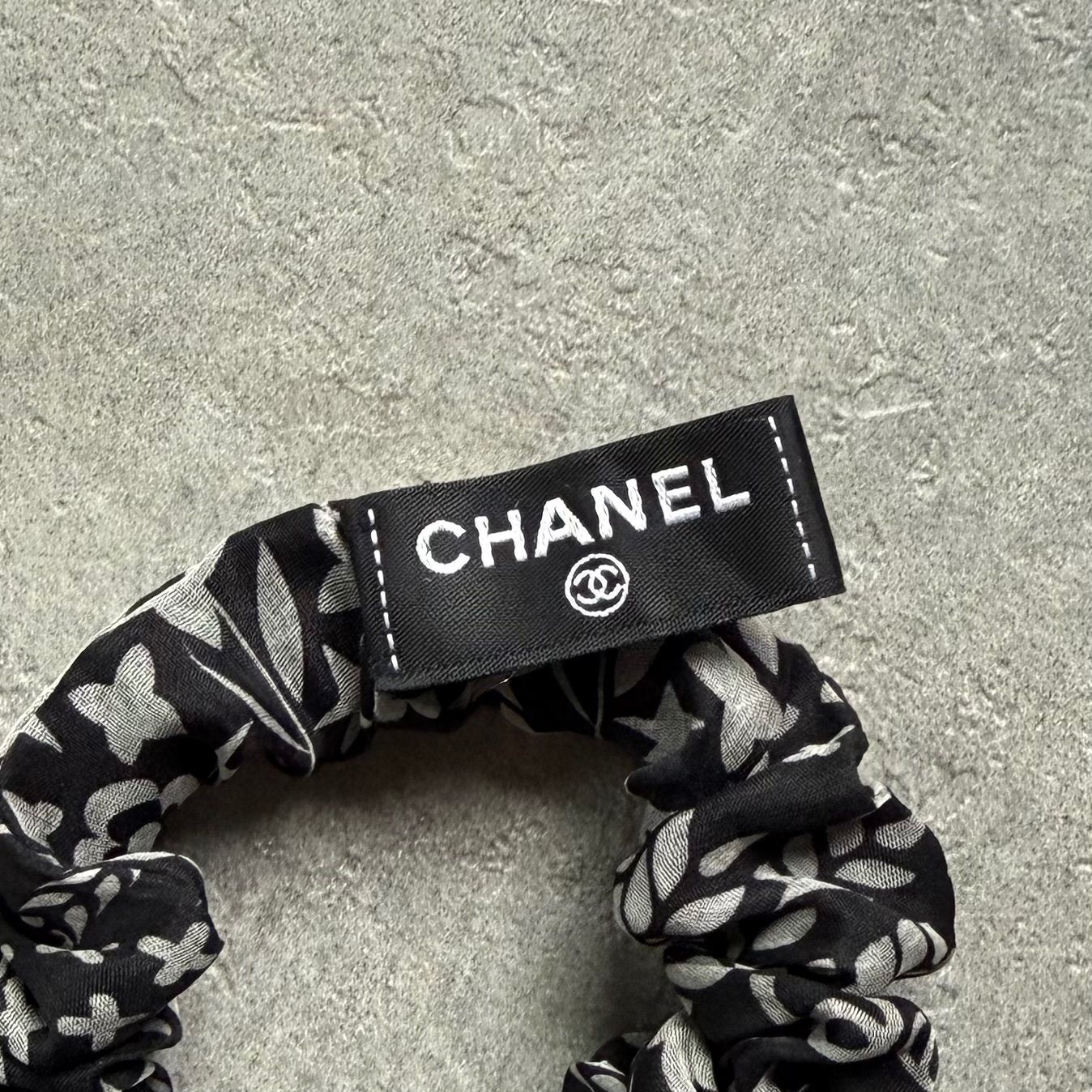 極美品 CHANEL シャネル ココマーク シュシュ スカーフ セット