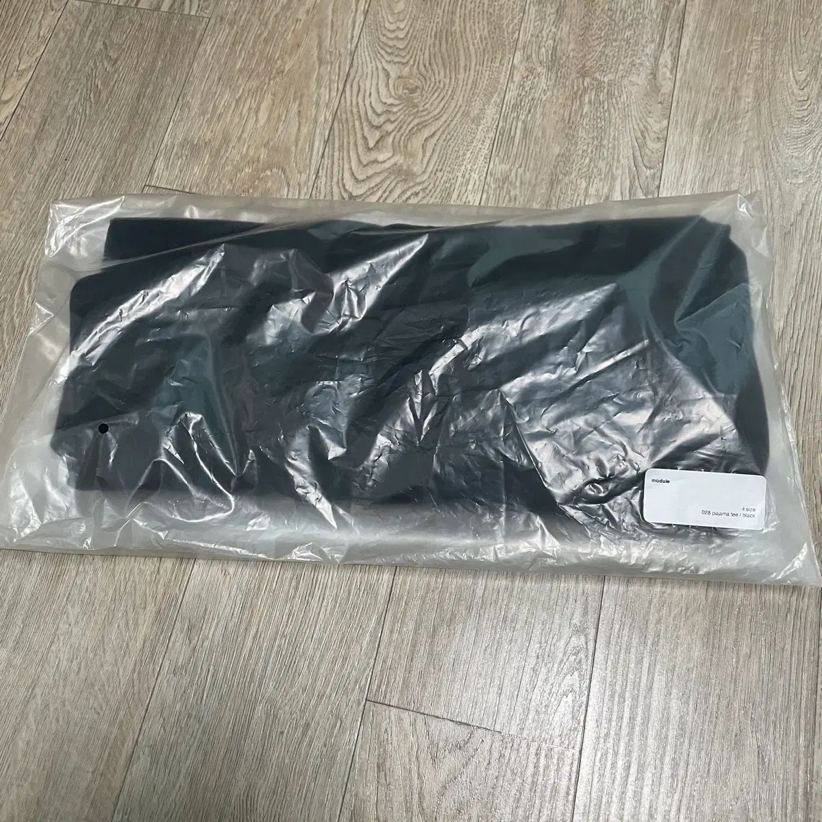 MUDULE パジャマ Tシャツ ブラック 4
