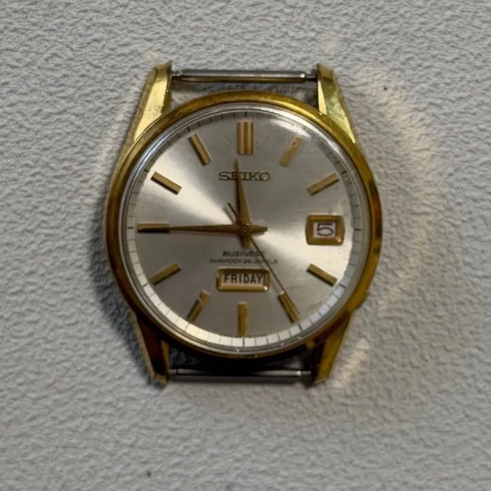 SEIKO セイコーマチック 26石 6206-8040 ゴールドメンズ腕時計