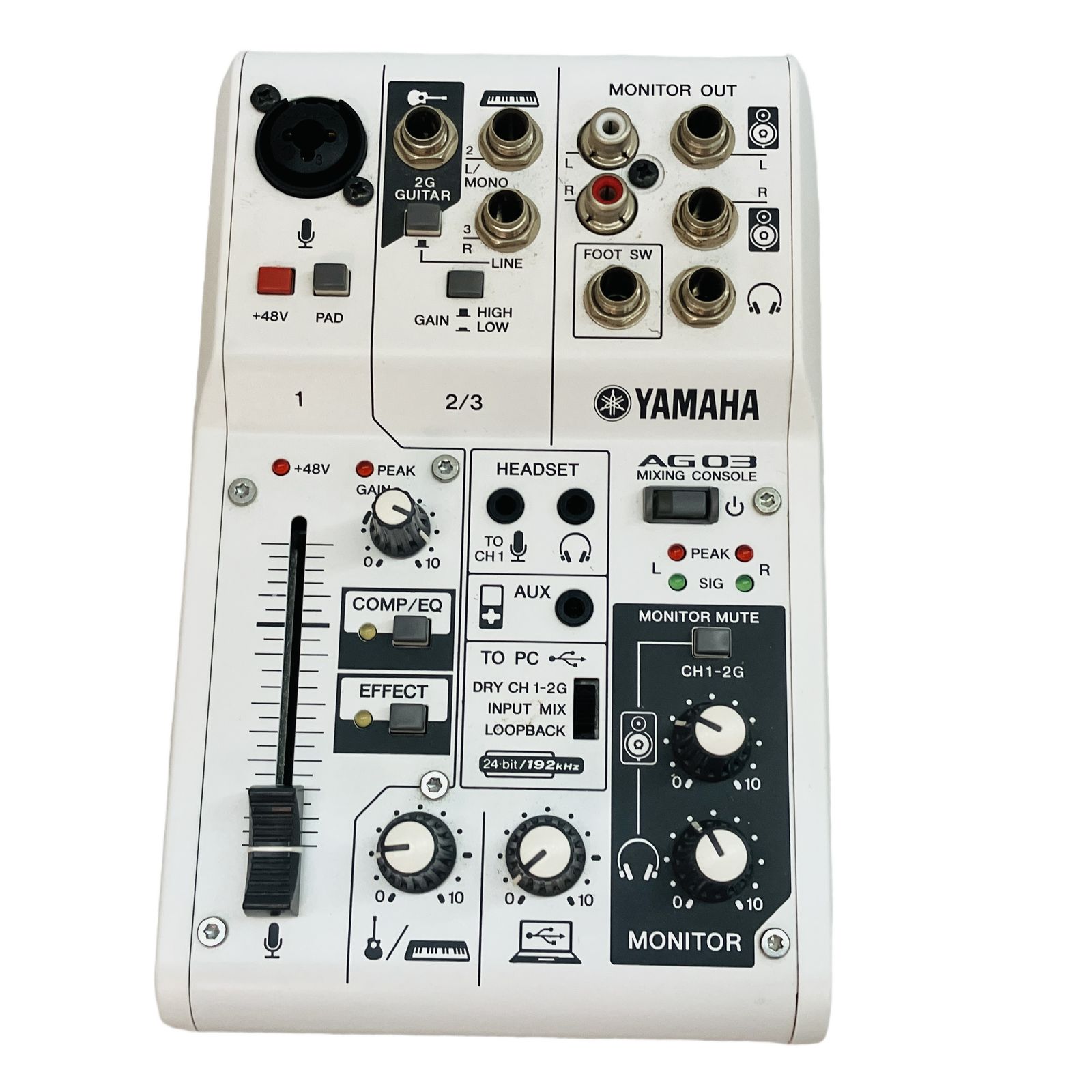 YAMAHA AG03 ウェブキャスティングミキサー オーディオ