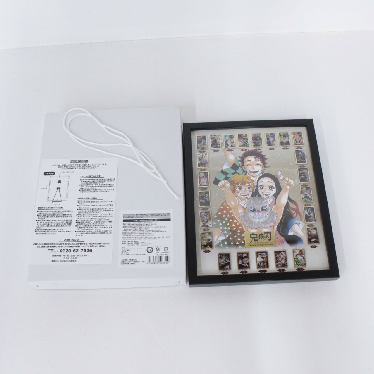 ☆加古川物流】中古 鬼滅の刃 JCS限定 全巻ピンズセット 額装付き【741
