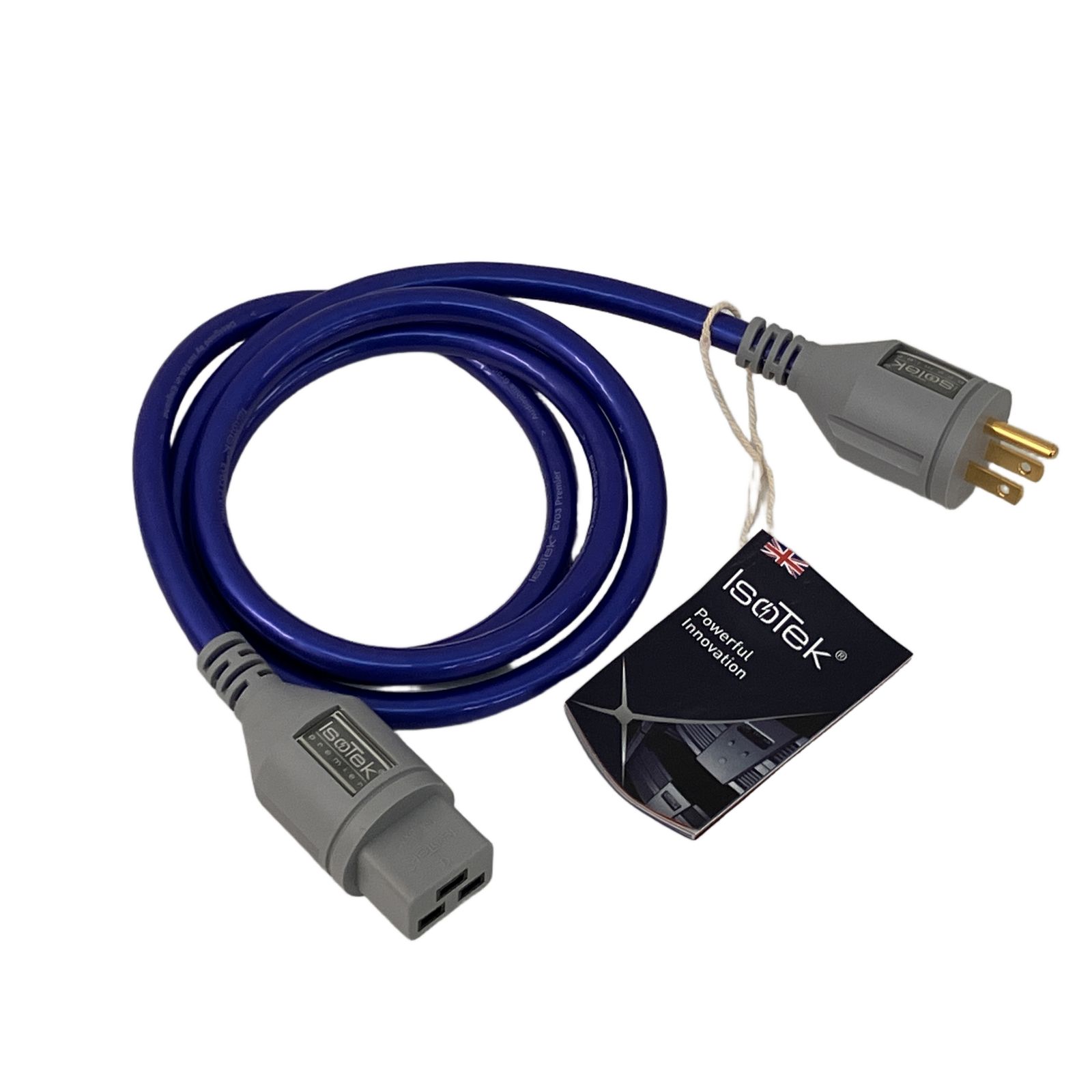 アイソテック IsoTek EVO3 PREMIER 電源ケーブル 1.5m オーディオ 中古 美品 Z11382277