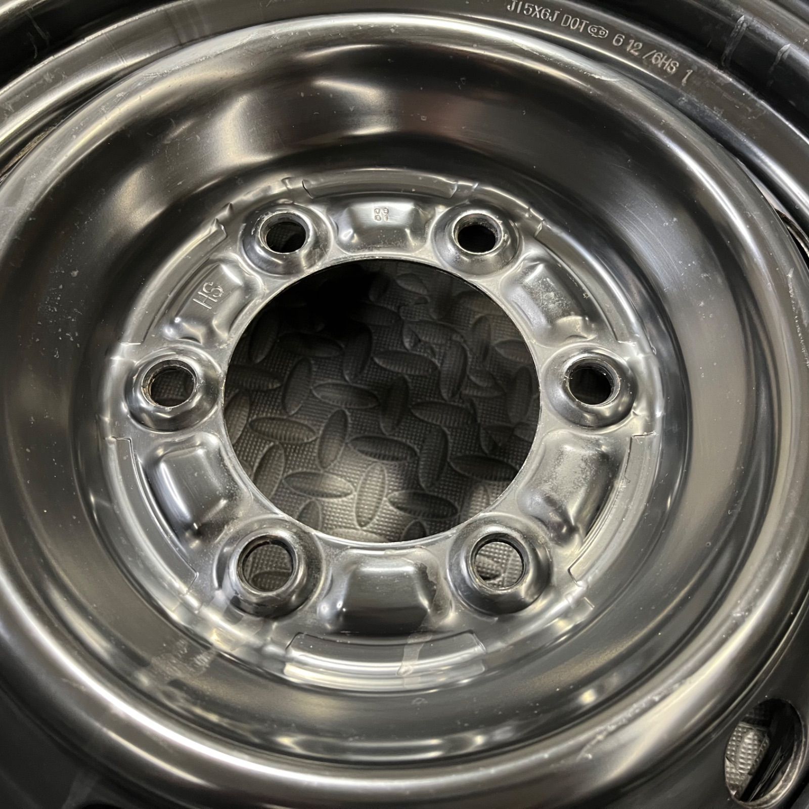 トヨタ純正スチールホイール 15×6J+35 PCD139.7/6H ハイエース