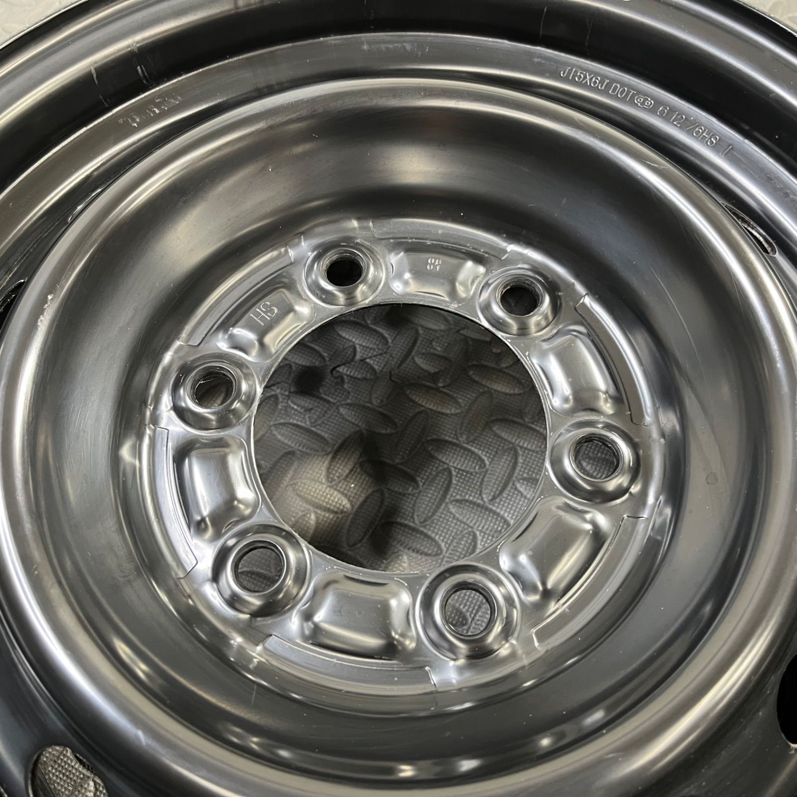 T762　15×6JJ　スチールホイール　4本　ハイエース　PCD139.7 トヨタ純正スチールホイール 15×6J+35 PCD139.7/6H ハイエース