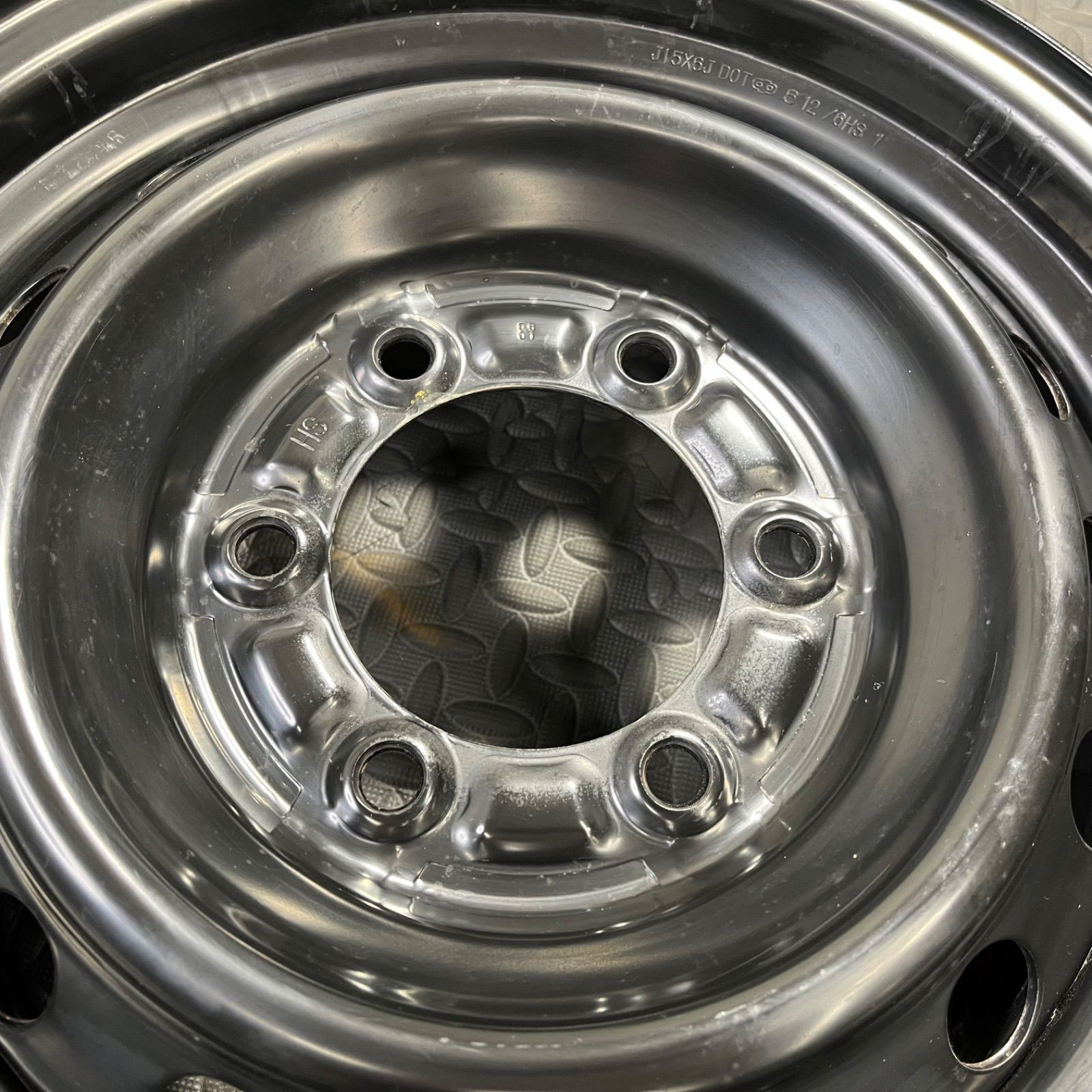 トヨタ純正スチールホイール 15×6J+35 PCD139.7/6H ハイエース
