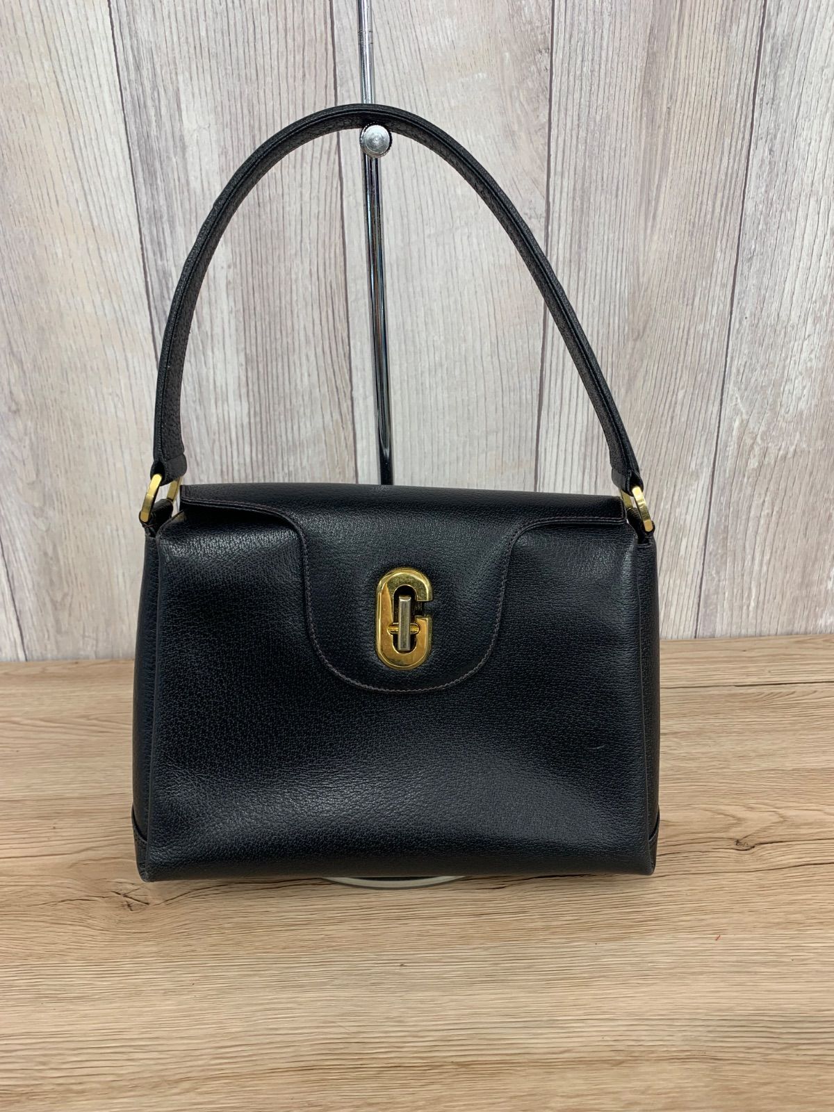 GUCCI グッチ Ｇターンロック ハンドバック ブラック 平塚店 衣料品
