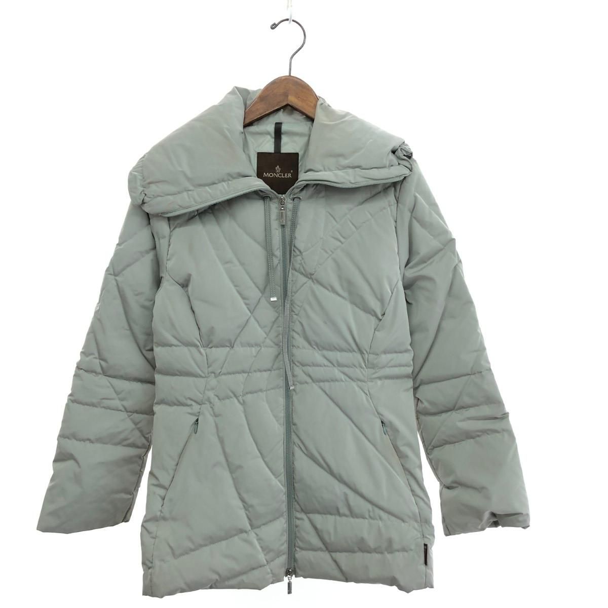 MONCLER モンクレール ダウンジャケット サイズ:1 茶タグ グレー