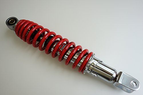 リアサスペンション アドレスV125/G/S クローム/レッド 5段階式スプリングプリロード V125-315-REDts ea4d02df