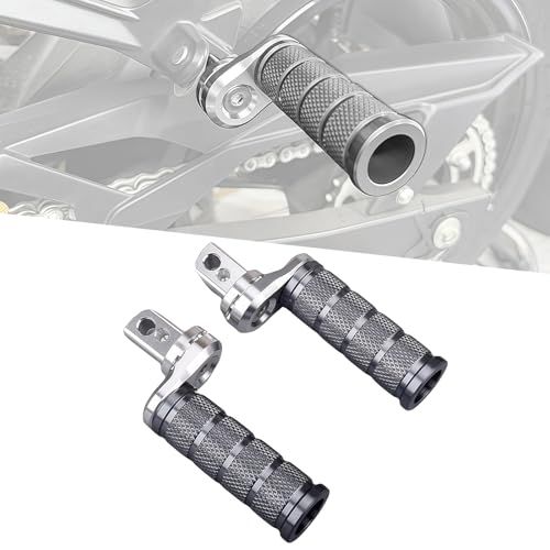 バイク用リアフットレスト 組み合わせタンデムステップバーキットGSX-8S GSX-8R GSX-R1000R GSX-S1000/F SV650/X アルミ 左右セット (グレー)ts 50e15823