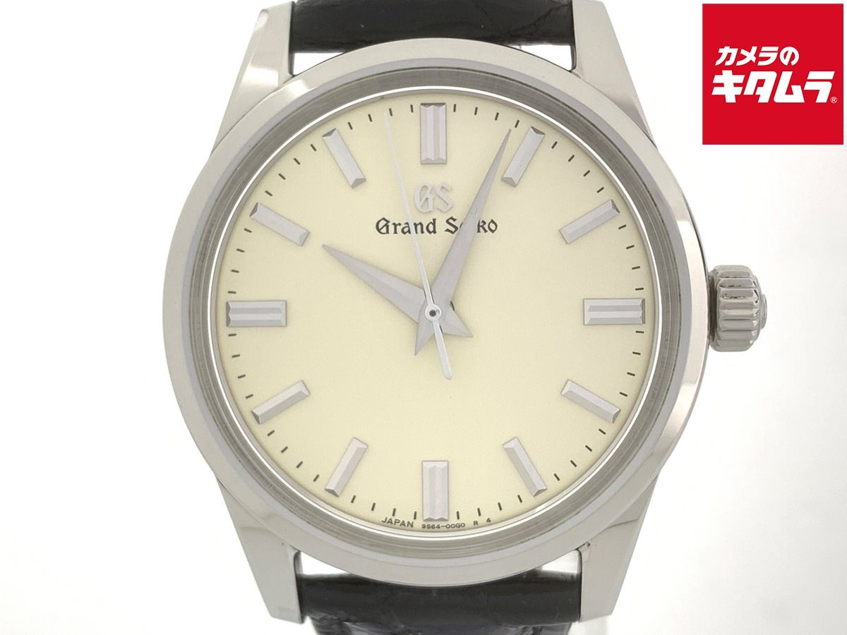 【中古】 【良品】 グランドセイコー メカニカル アイボリー [ホワイト系] SBGW231/9S64-00A0 ステンレススティール