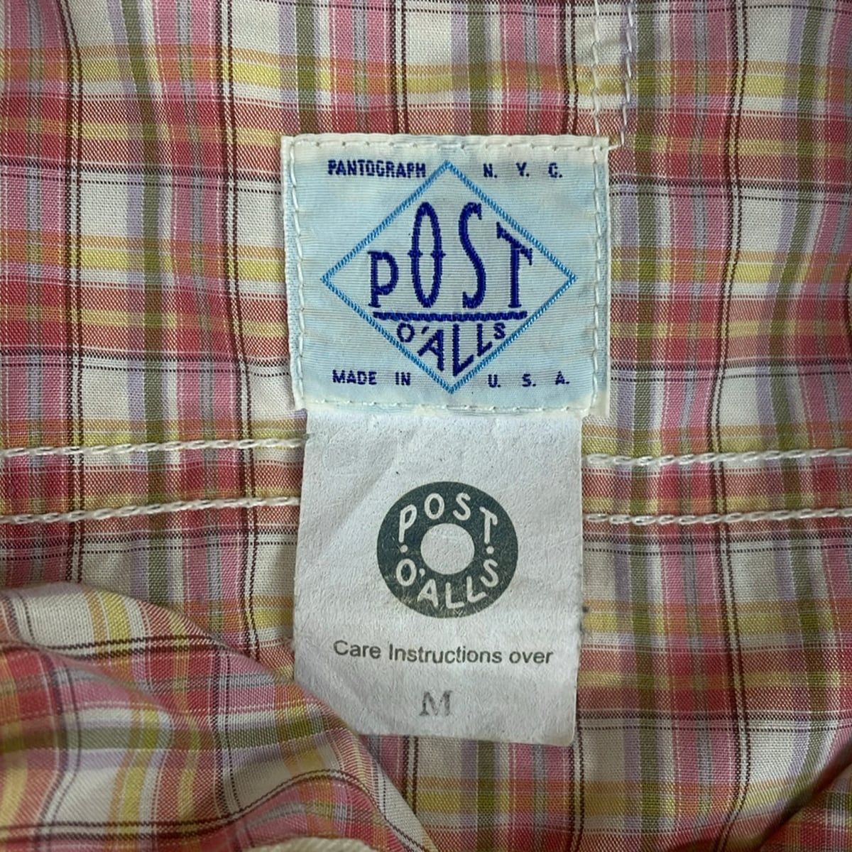 POST O'ALLS(ポストオーバーオールズ) 長袖シャツ サイズM メンズ美品
