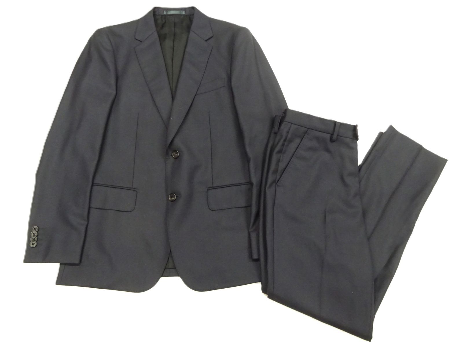 Paul Smith ポールスミス SOHO FIT スーツ ネイビー セットアップ メンズ ZB 背抜き
