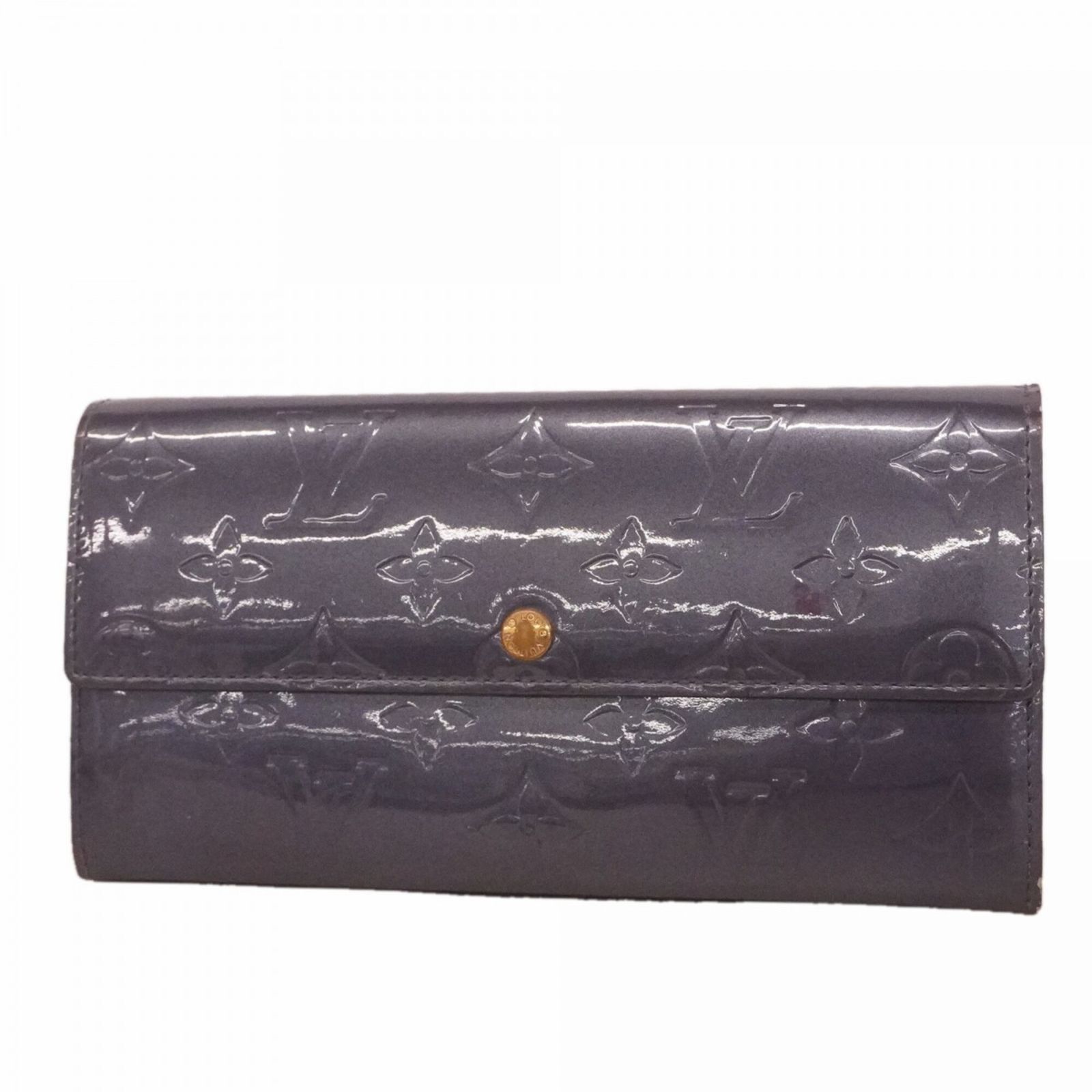 ルイ・ヴィトン(Louis Vuitton) ルイ・ヴィトン 長財布 ヴェルニ ポシェットポルトモネクレディ M91381 アンディゴレディース