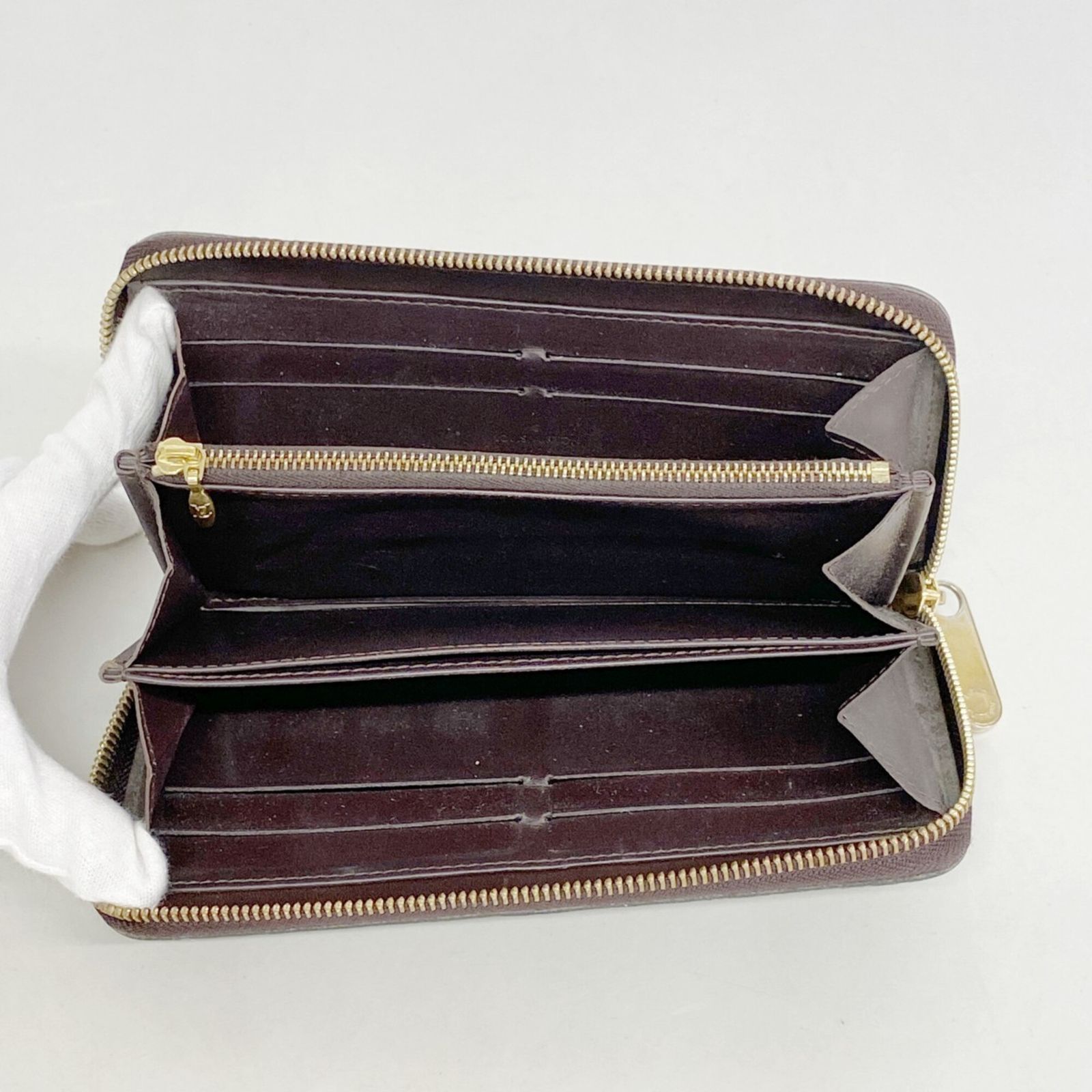 ルイヴィトン M93522 長財布 アマラント  LOUIS VUITTON ジッピーウォレット ヴェルニ ルイ・ヴィトン(Louis Vuitton) ルイ・ヴィトン 長財布 ヴェルニ