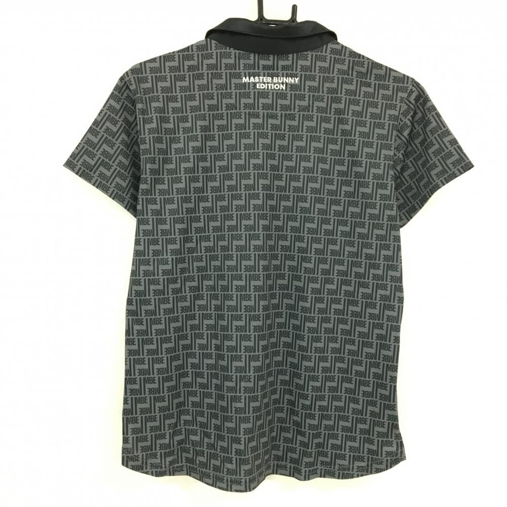 マスターバニーエディション 半袖ポロシャツ 半袖tシャツ ブラック S M