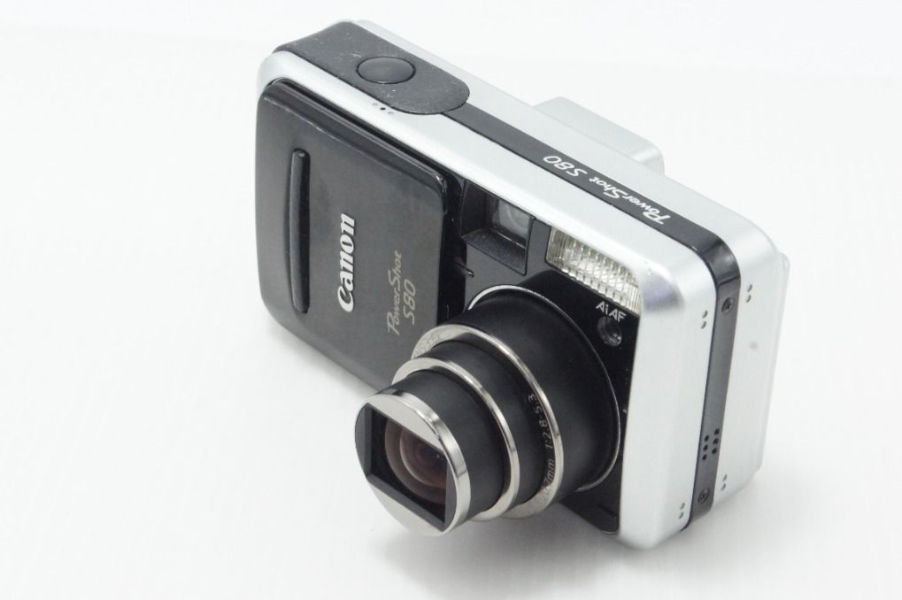 Canon キヤノン PowerShot S80 コンパクトデジタルカメラ ブラック 元