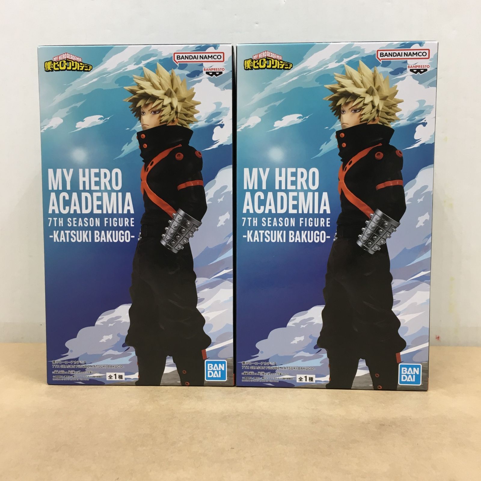 未開封 ヒロアカ 7TH SEASON FIGURE 爆豪勝己 同種フィギュア2体セット