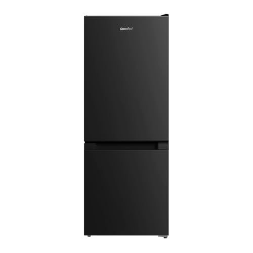 COMFEE' 冷蔵庫 136L 幅47cm スリム 省スペース 大容量 耐熱天板 静音 省エネ 一人暮らし ふたり暮らし用 右開き ブラック RCB139BL1JP(E)Ju