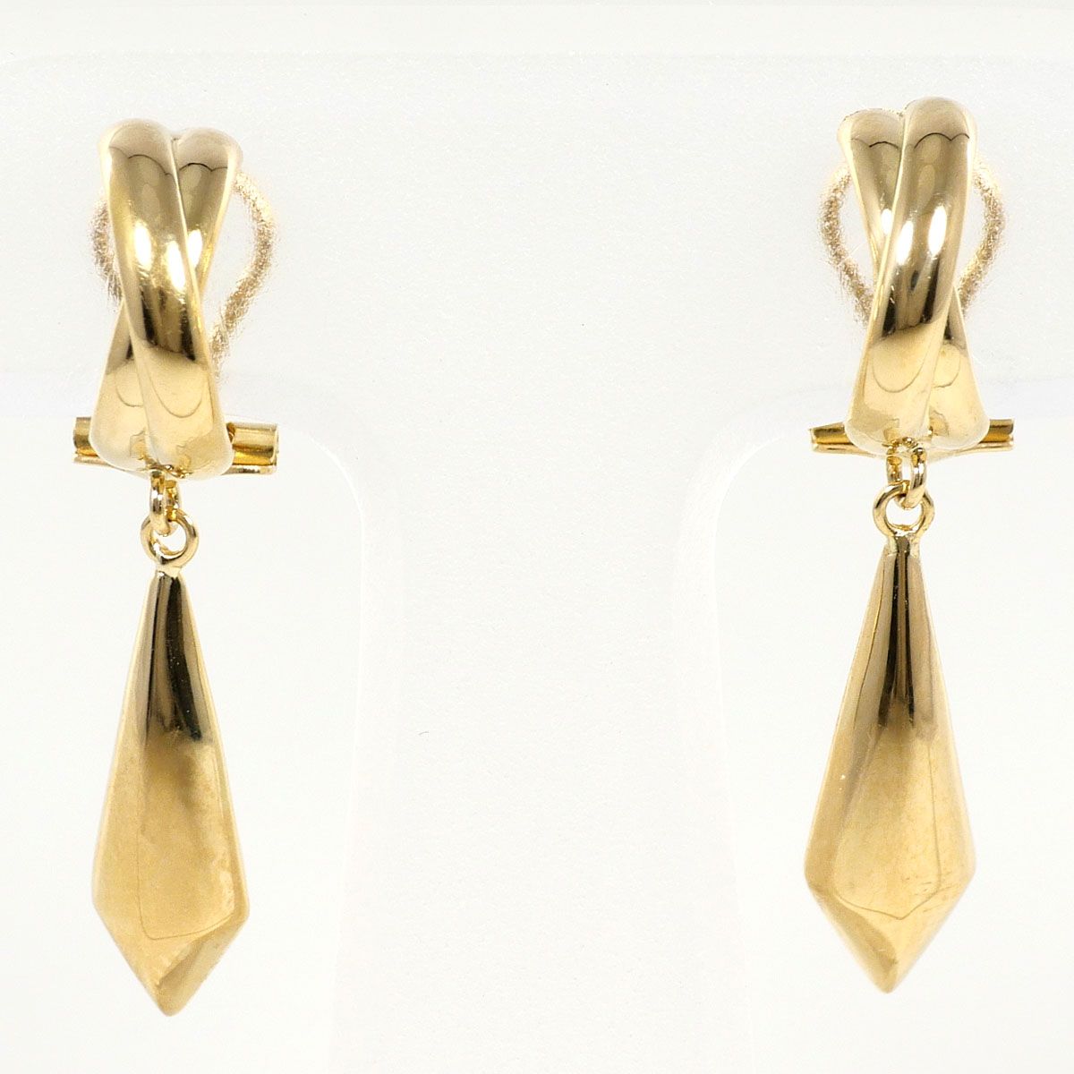 K18YG ピアス 総重量約2.1g