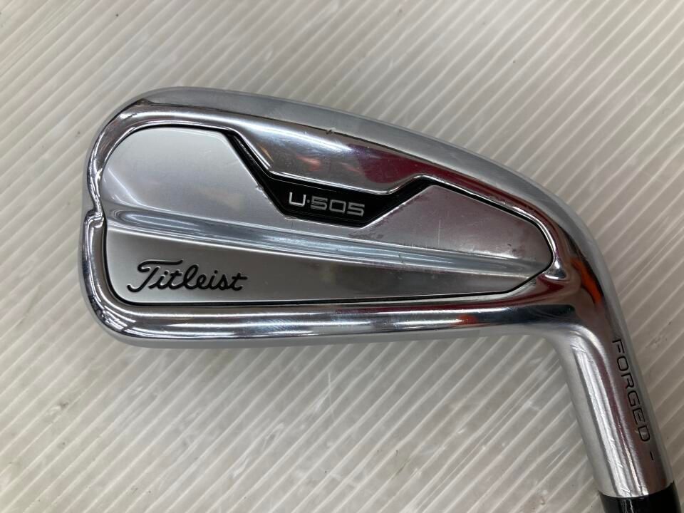 タイトリスト　U・505 2023　18度　ダイナミックゴールド 95　Sフレックス　ユーティリティ　中古　ゴルフドゥ！大宮丸ヶ崎店【最短即日発送】