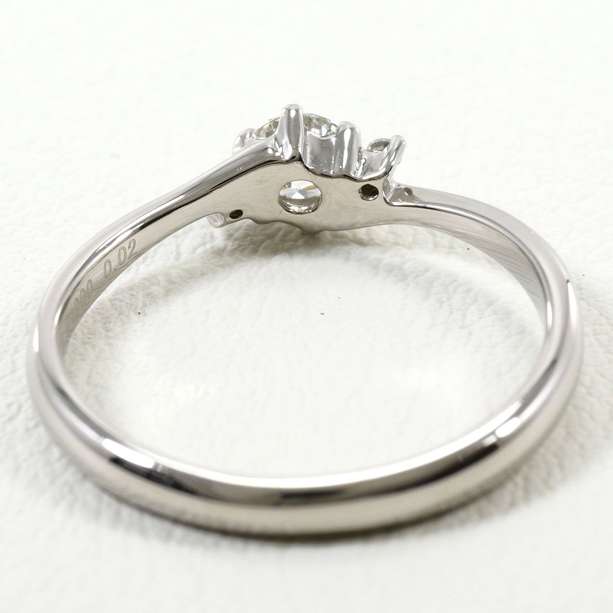 PT900/プラチナ リング・指輪 11号 ダイヤモンド 0.234ct ダイヤモンド 