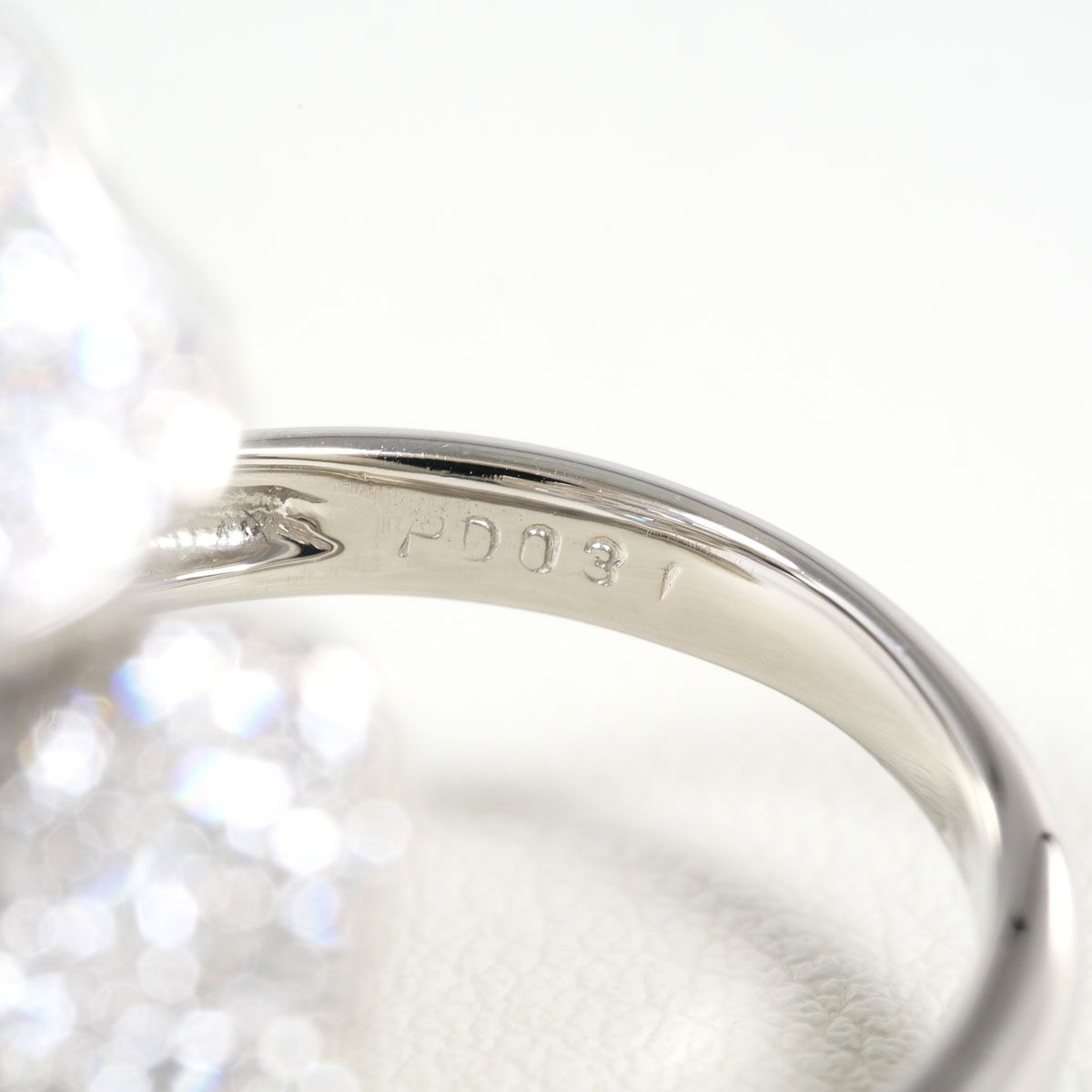 PT900/プラチナ リング・指輪 15.5号 ピンクダイヤモンド 0.31ct 