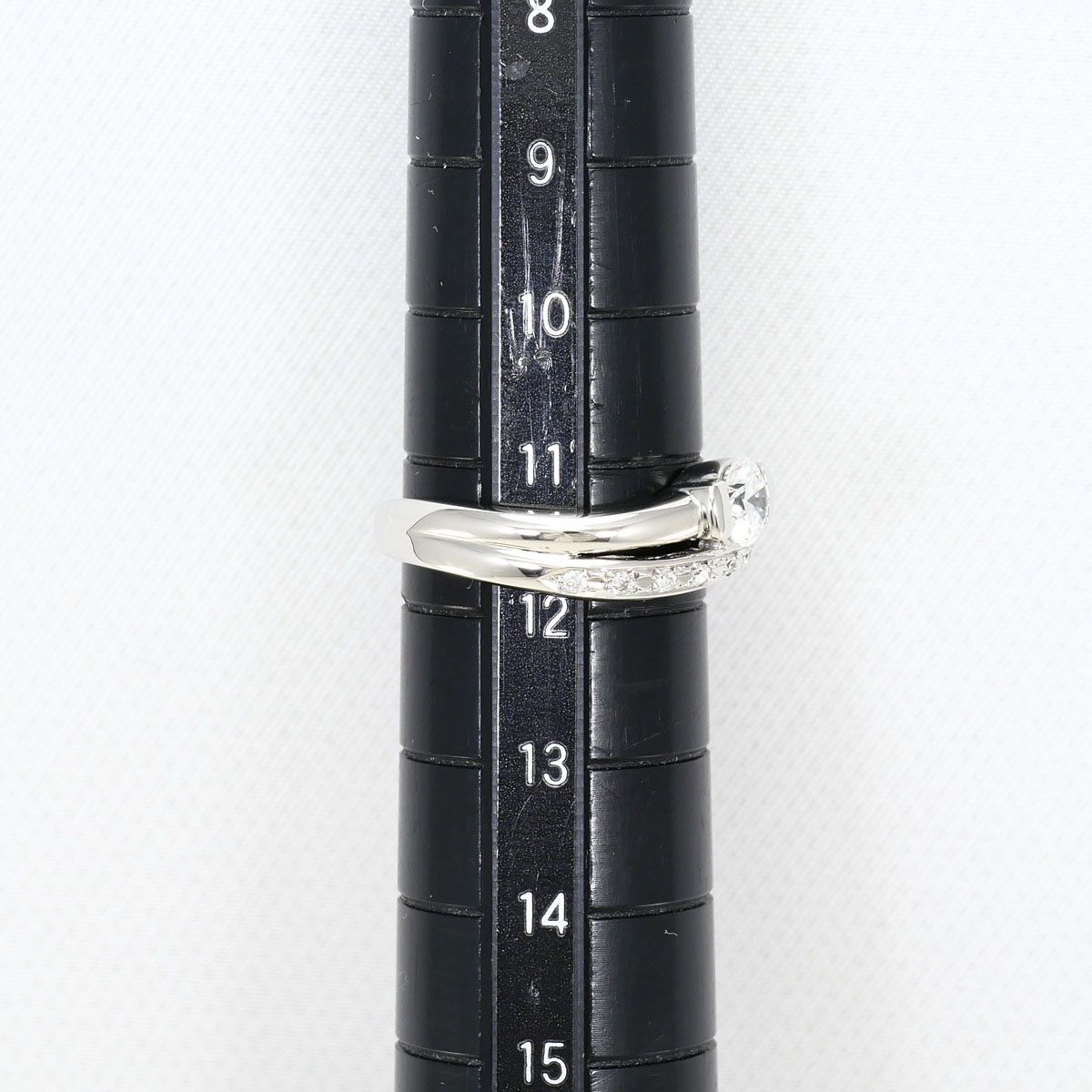 PT900/プラチナ リング・指輪 11.5号 ダイヤモンド 0.420ct