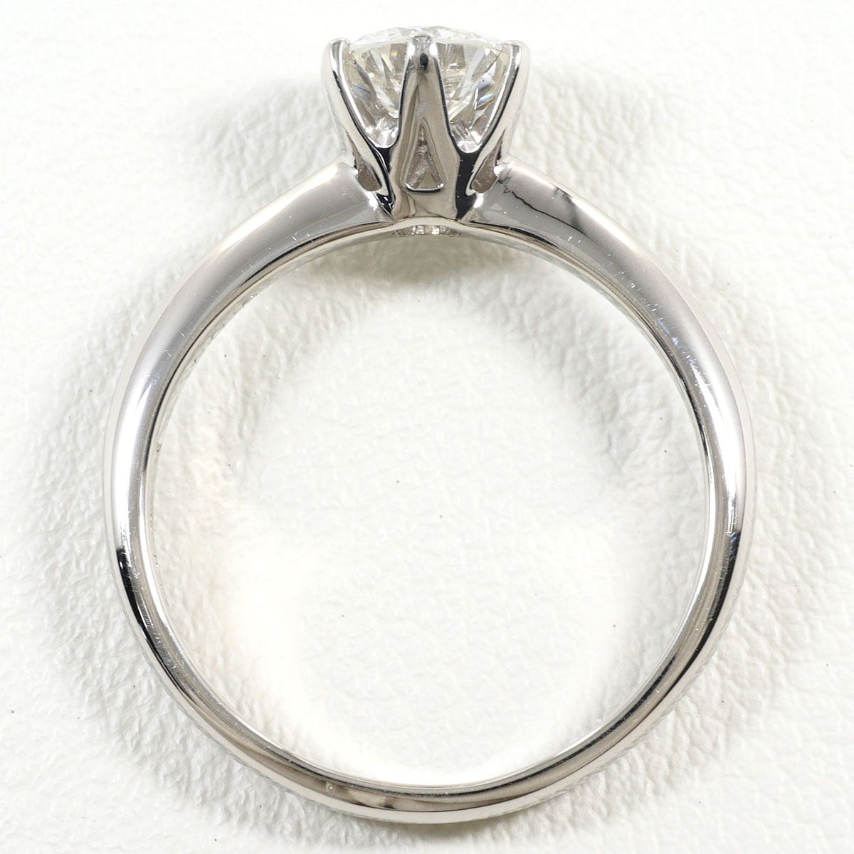 PT900/プラチナ リング・指輪 13号 ダイヤモンド 0.64ct I1 鑑定書 総