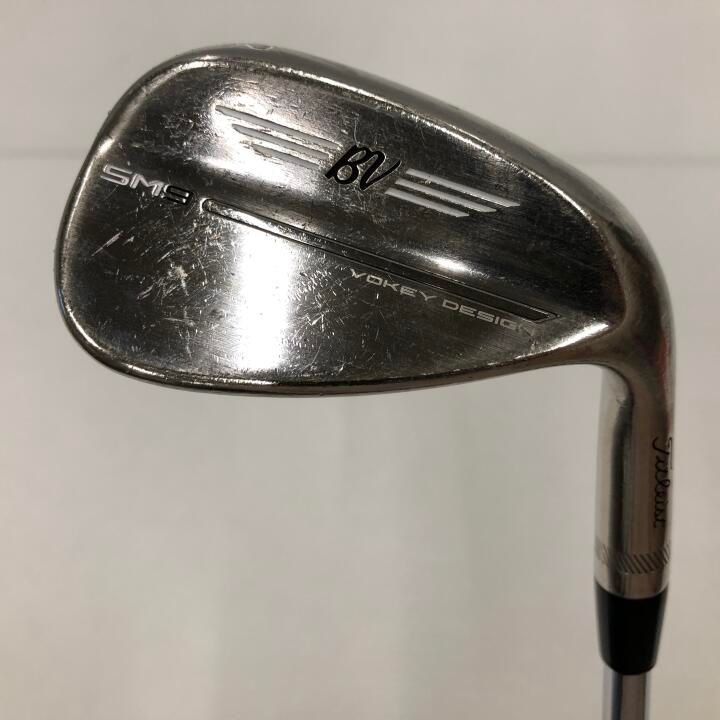 タイトリスト　VOKEY SM9 ブラッシュドスチール　52度　ダイナミックゴールド　WEDGEフレックス　ウェッジ　中古　ゴルフドゥ！NEXT川越店【最短即日発送】