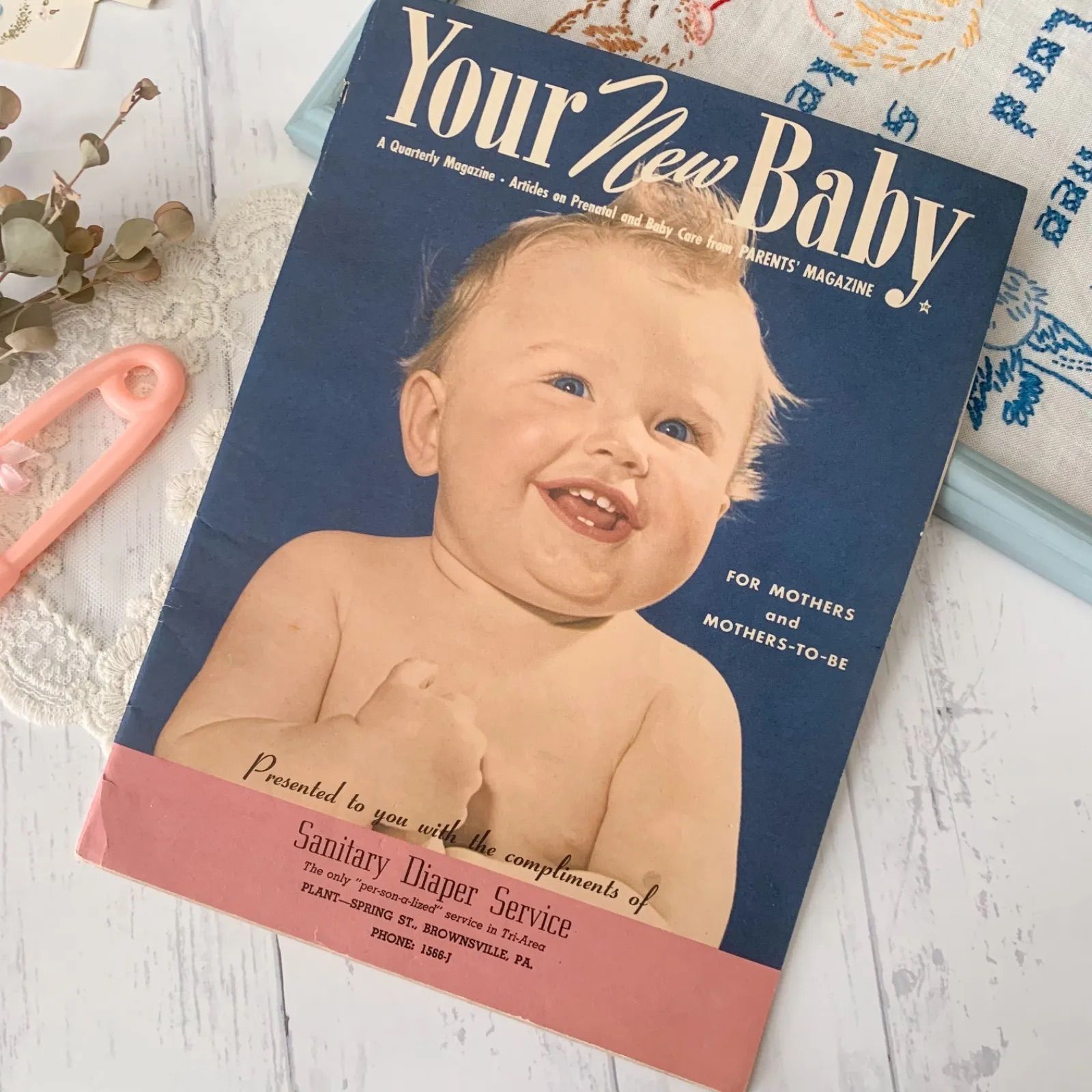ヴィンテージ 洋書 紙もの セットYour New Baby ベビー ジャンク