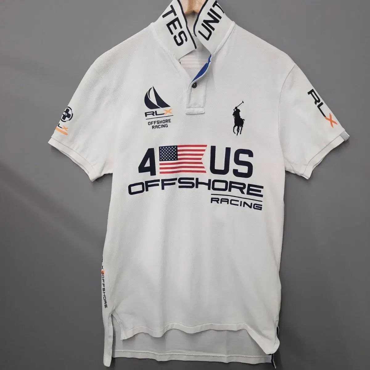 POLO RALPH LAUREN (ポロラルフローレン) RLX ビックポニー レーシング カラーTシャツ