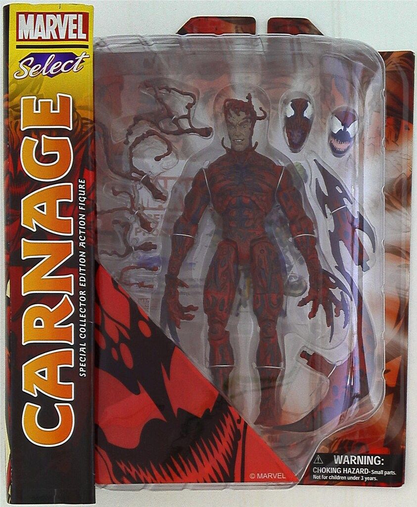 DIAMOND SELECT MARVEL SELECT CARNAGE 7インチ