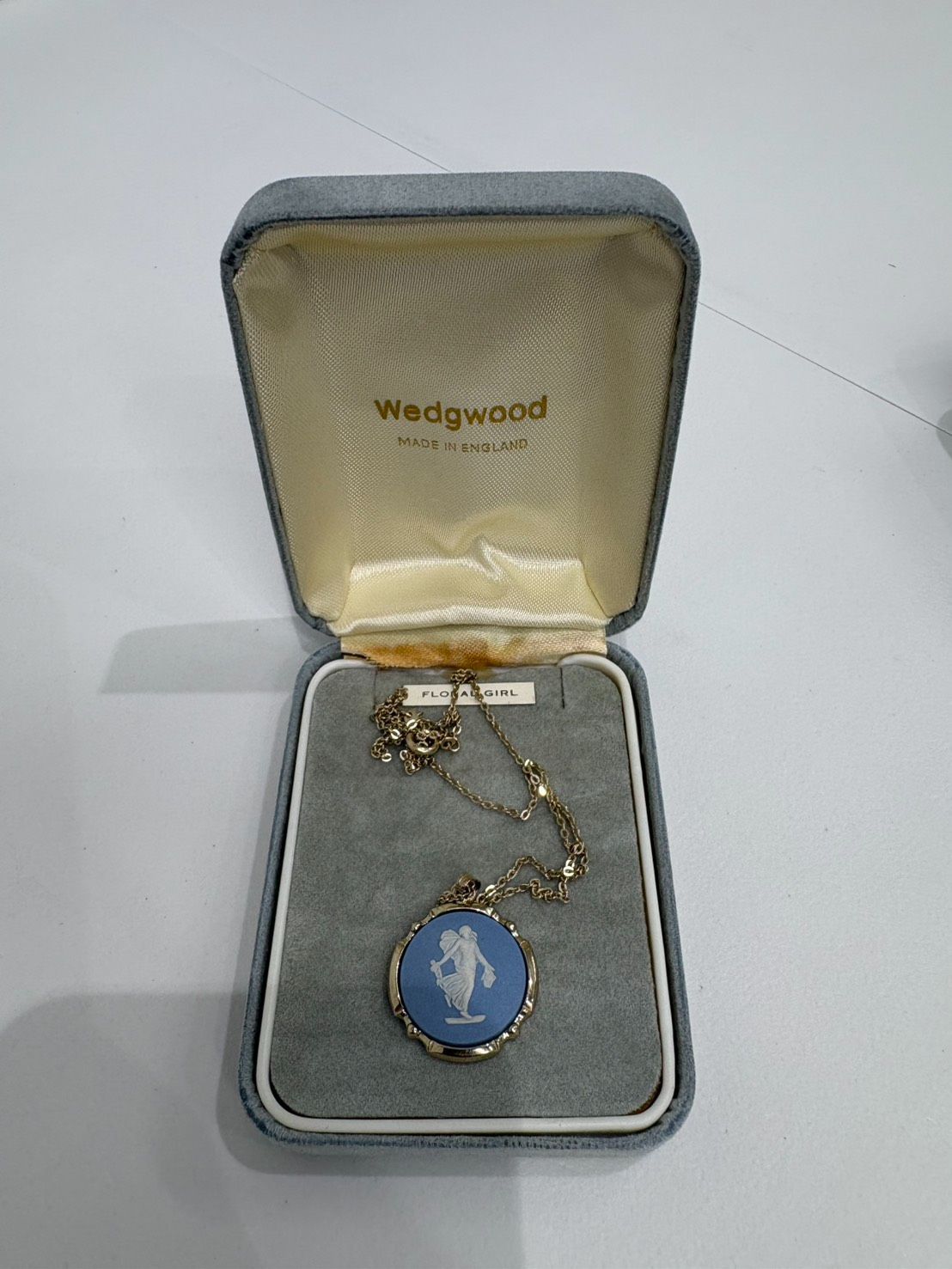 Wedgwood ウェッジウッド ジャスパー ネックレス 箱付き】 - メルカリ