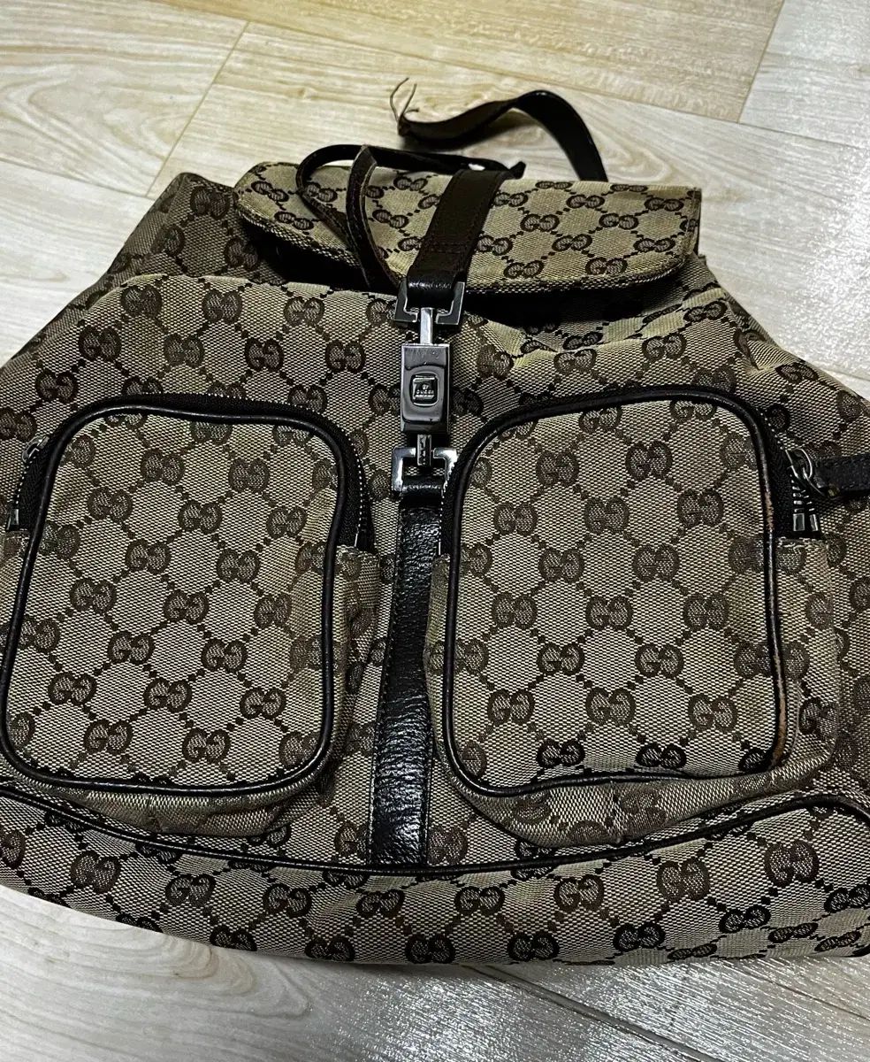 グッチ GG パータン バックパック ブラウン (正規品