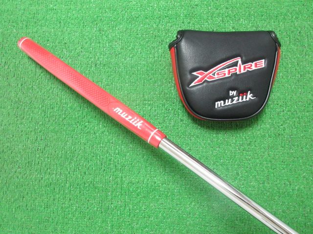 新品!!!◆◆ ムジーク muziik Xspire Viking Method パター 34インチ ストレートシャフト ◆◆エクスパイヤー バイキングメソッド FJ79 ムジーク XSPIRE muziik 0 3W ヘッド