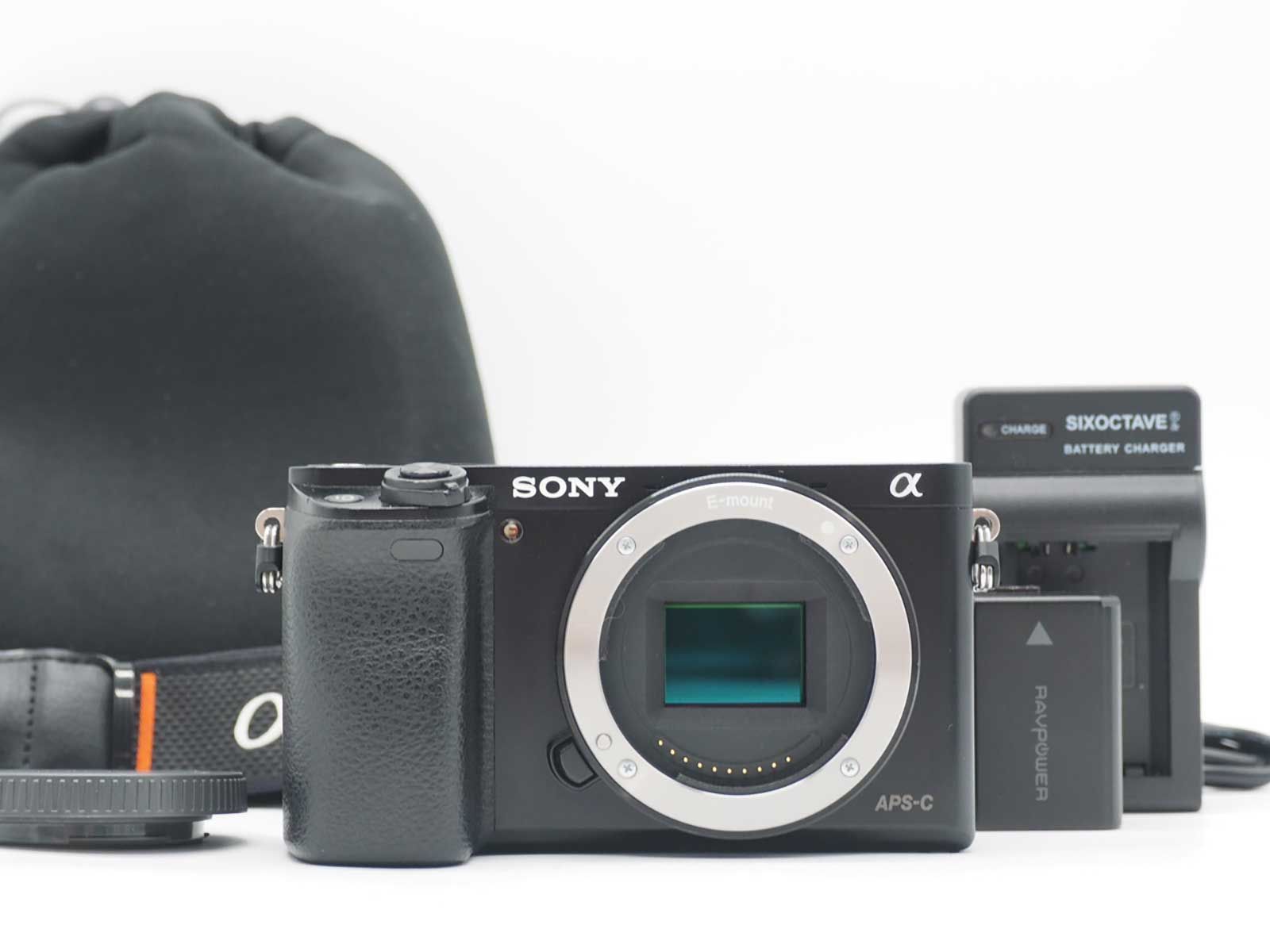 ソニー Sony a6000 ILCE-6000 24.3MP Digital Camera Black 5308 Shots [良品] #Z6433A