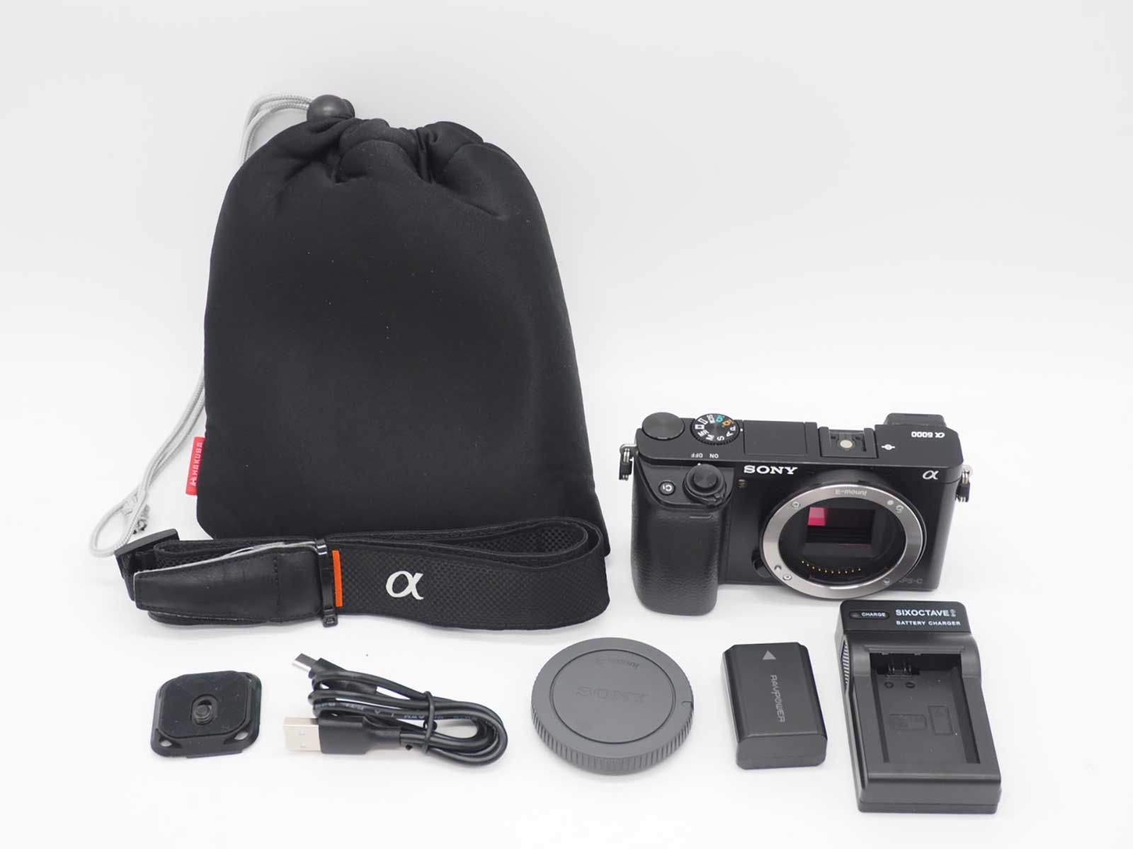 SONY a6000 一眼レフ ソニー Sony a6000 ILCE-6000 24.3MP Digital Camera Black 5308 Shots