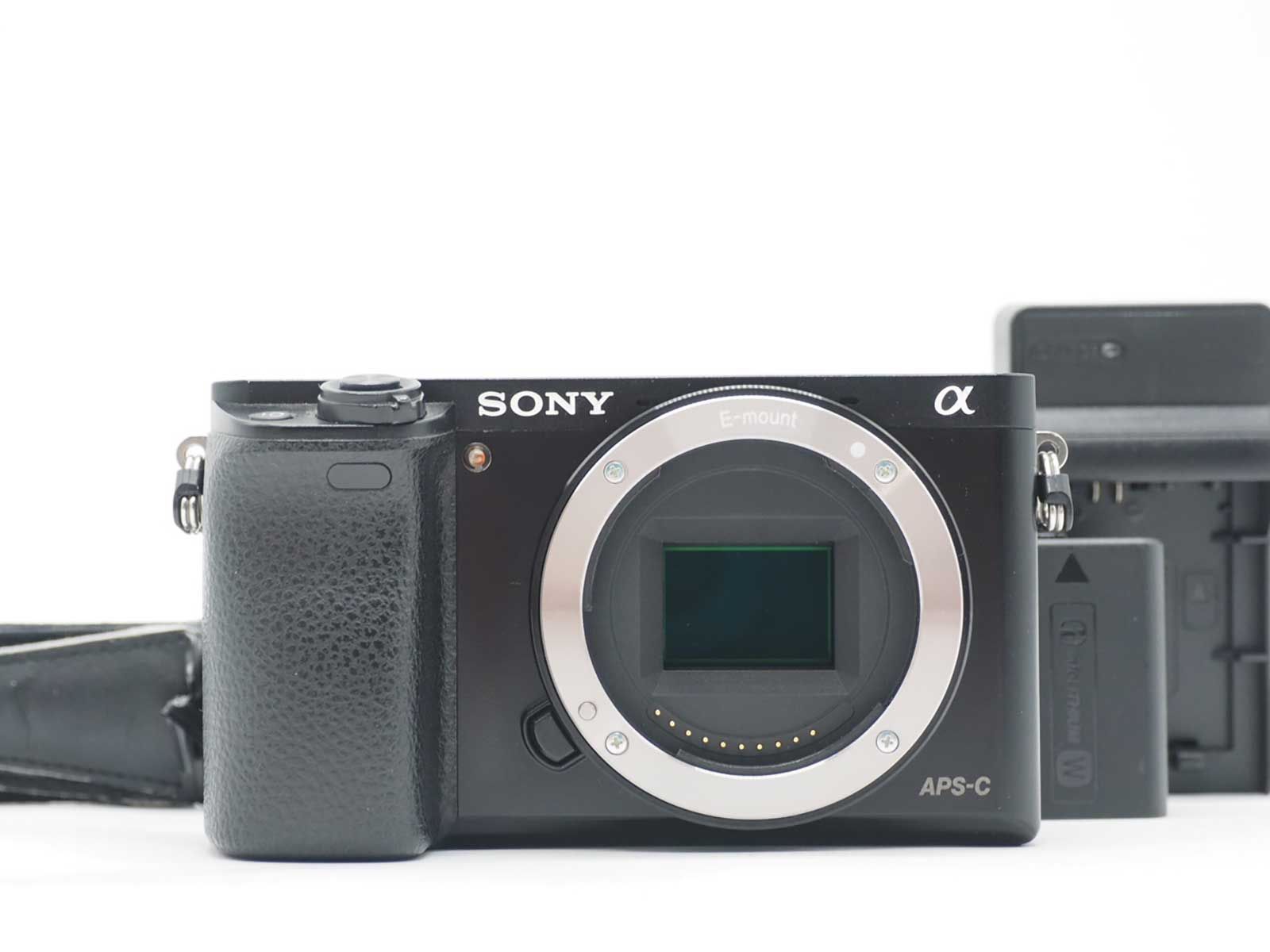 ソニー Sony a6000 ILCE-6000 24.3MP Digital Camera Black 12579 Shots [良品] #Z6436A