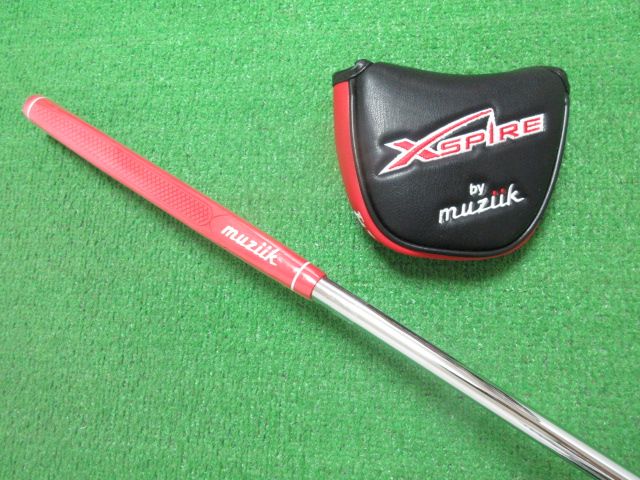 ムジーク muziik XSPIRE LOCK ON ROLL パター 34インチ センターネック
