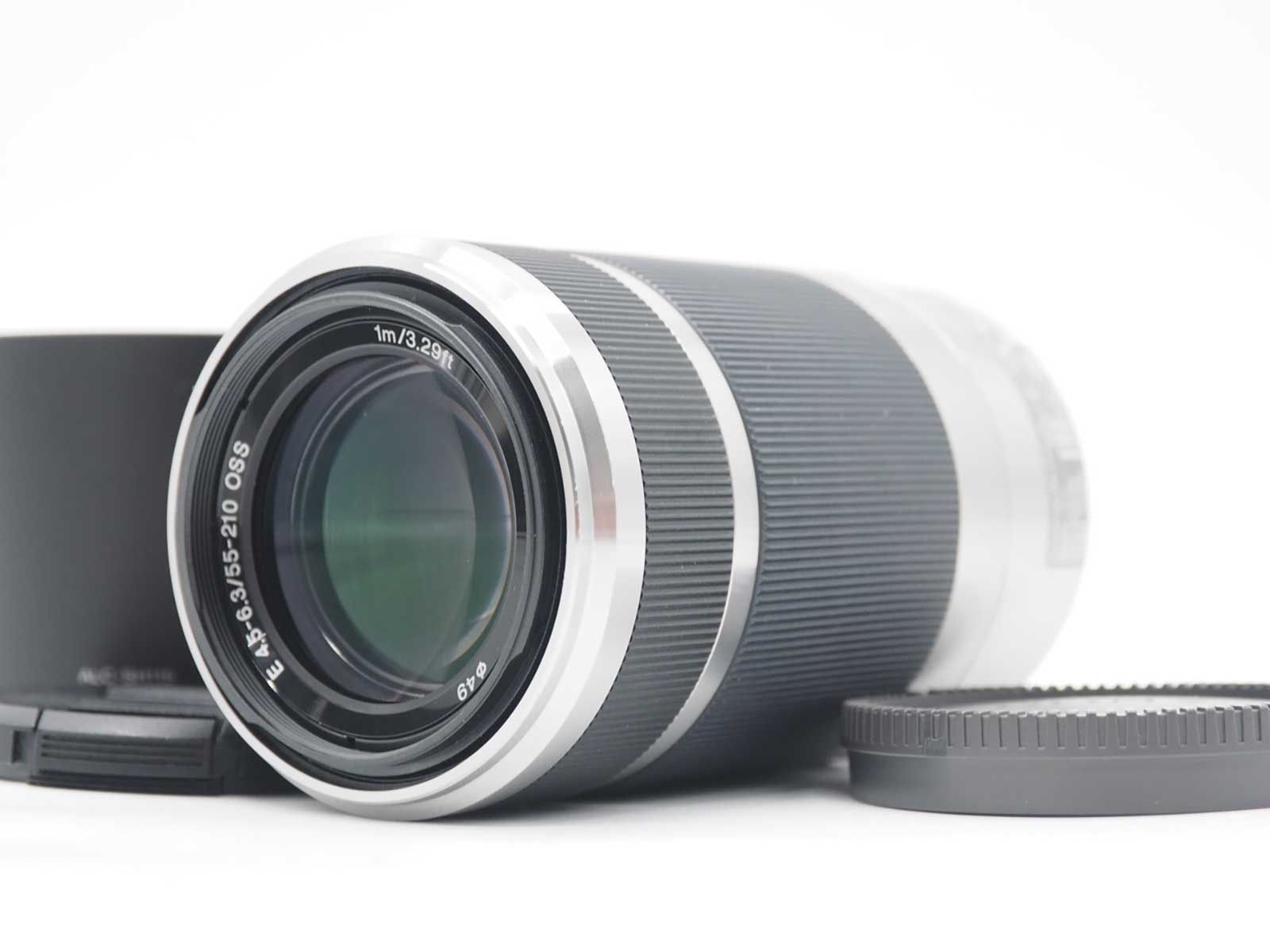 ソニー Sony E 55-210mm f/4.5-6.3 OSS Silver SEL55210 Lens [良品] #Z6460A