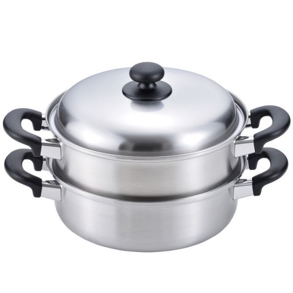 燕三 IH対応 二段蒸し器 24cm EM-017 [日本製]